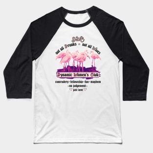 DWC Drunk Wives' (Dynamic Women's) Club Baseball T-Shirt